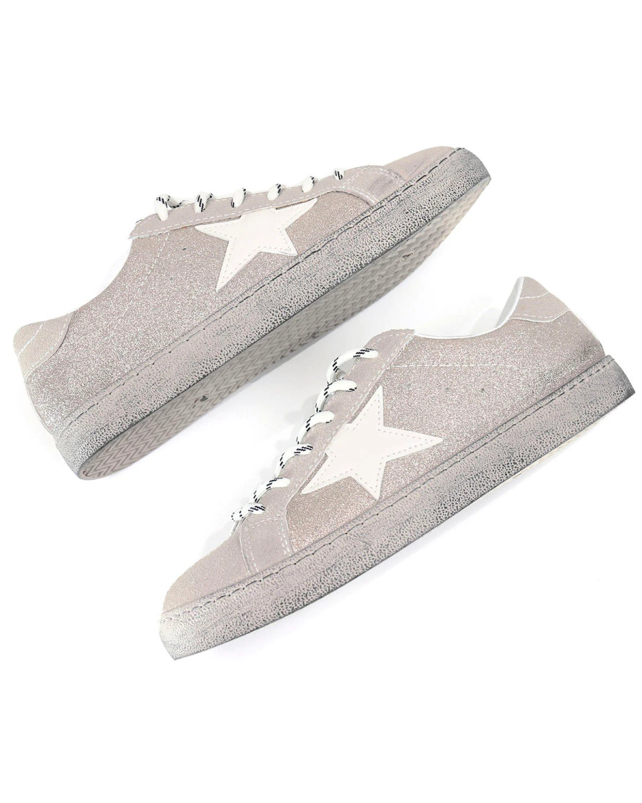Grace and Lace Star Sneakers - Rose Gold