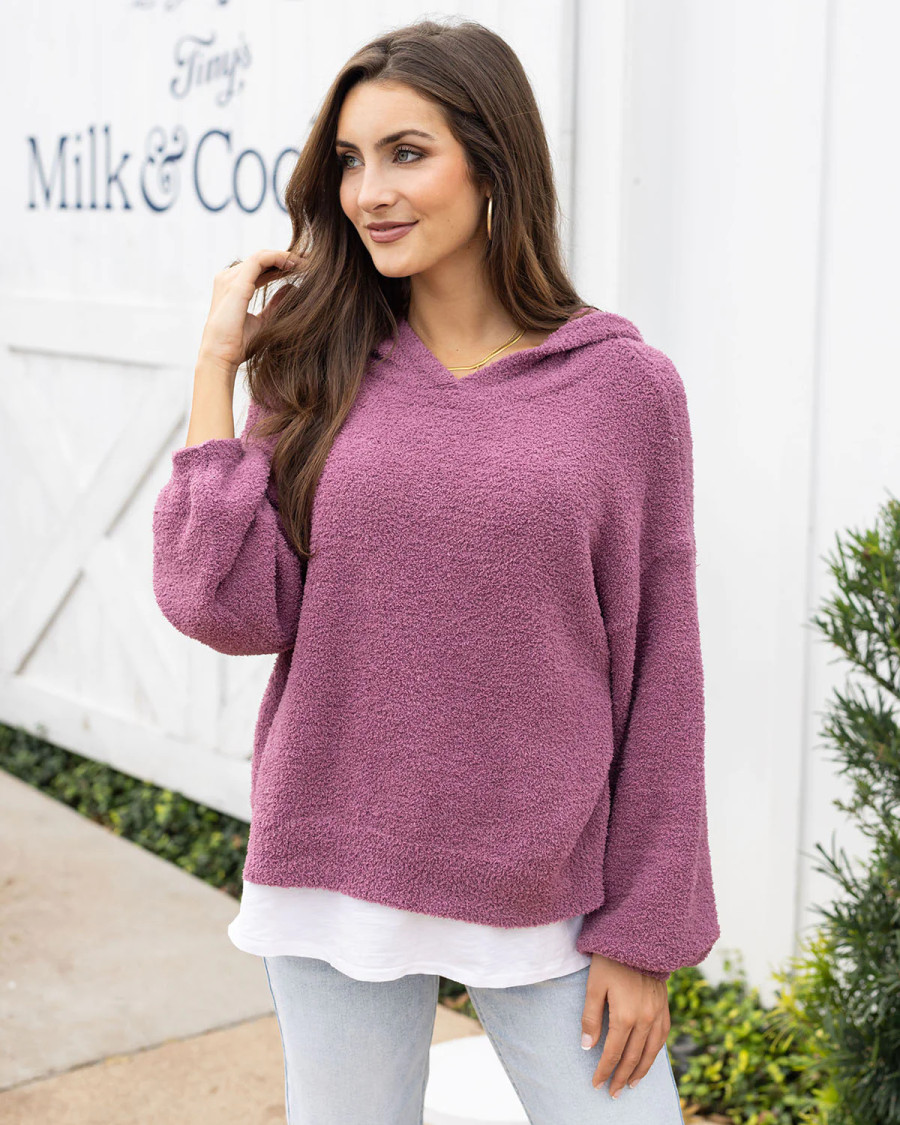 Grace and Lace Cloud Pullover - Lotus