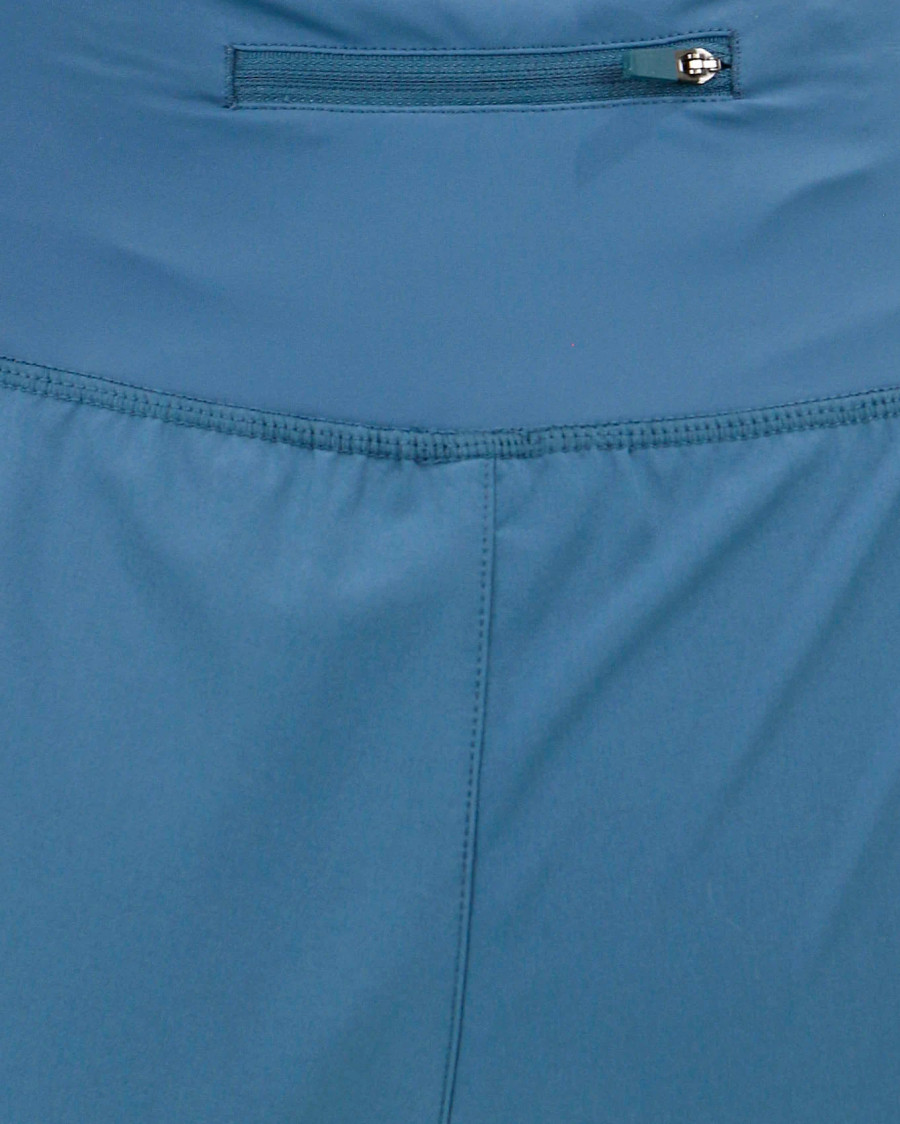 Grace and Lace- Everyday Athletic Shorts- Blue Heron