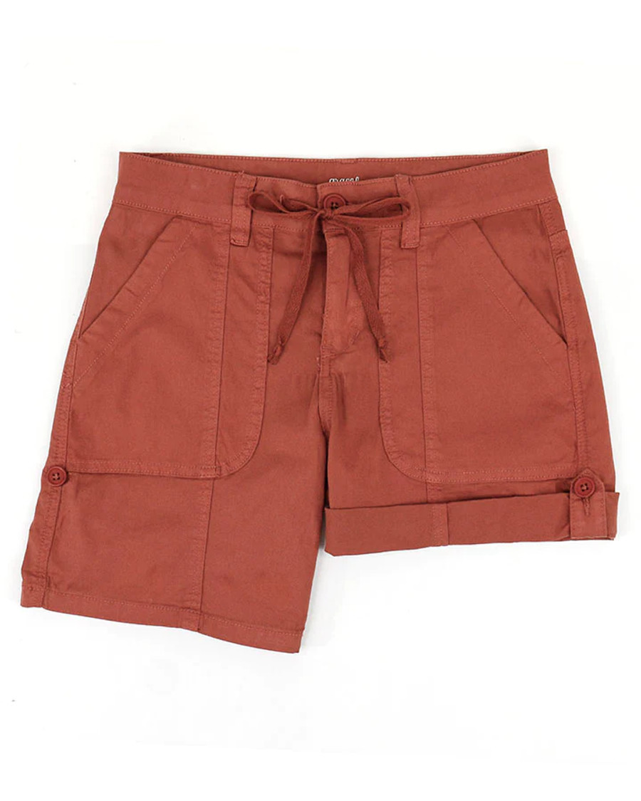 Grace and Lace- Terracotta Cargo Shorts