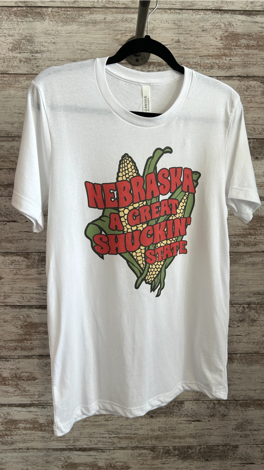 Nebraska Great Shuckin' State Graphic Tee