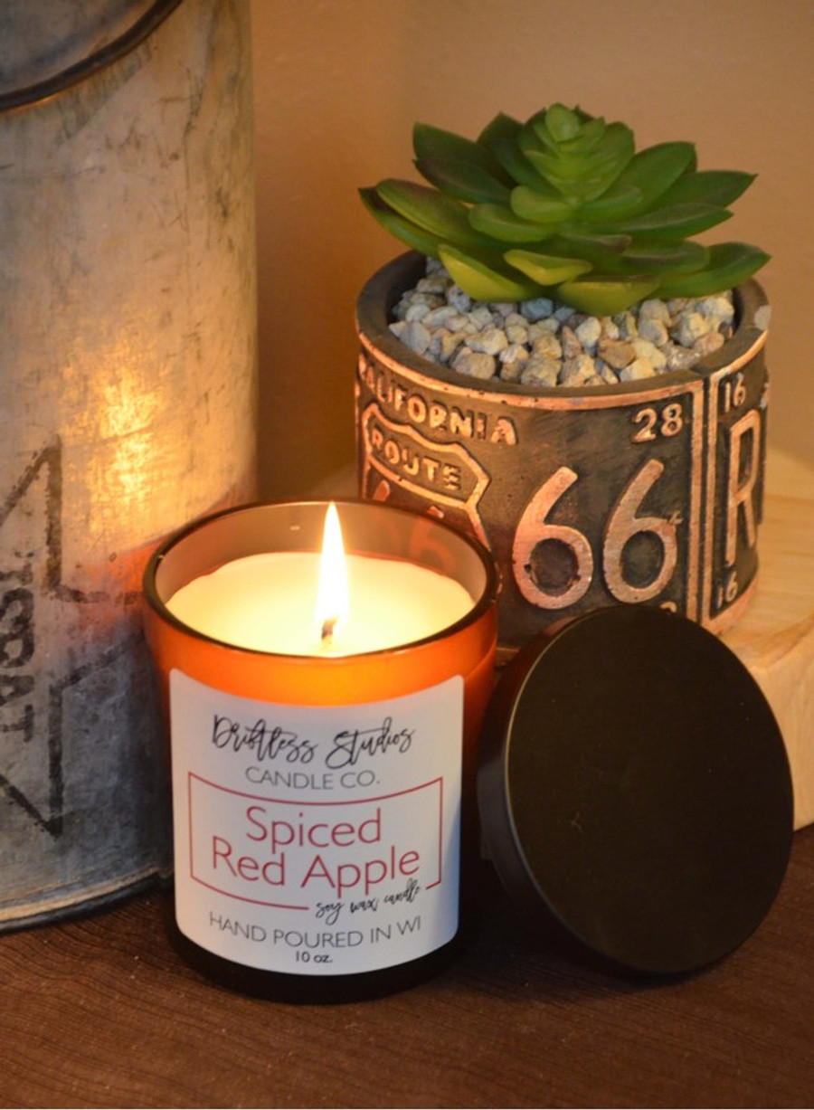 Driftless Studios- Spiced Red Apple Candle