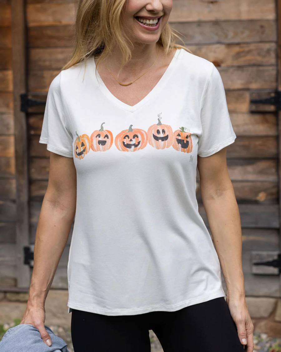 Grace and Lace- True Fit Pumpkin Graphic Tee