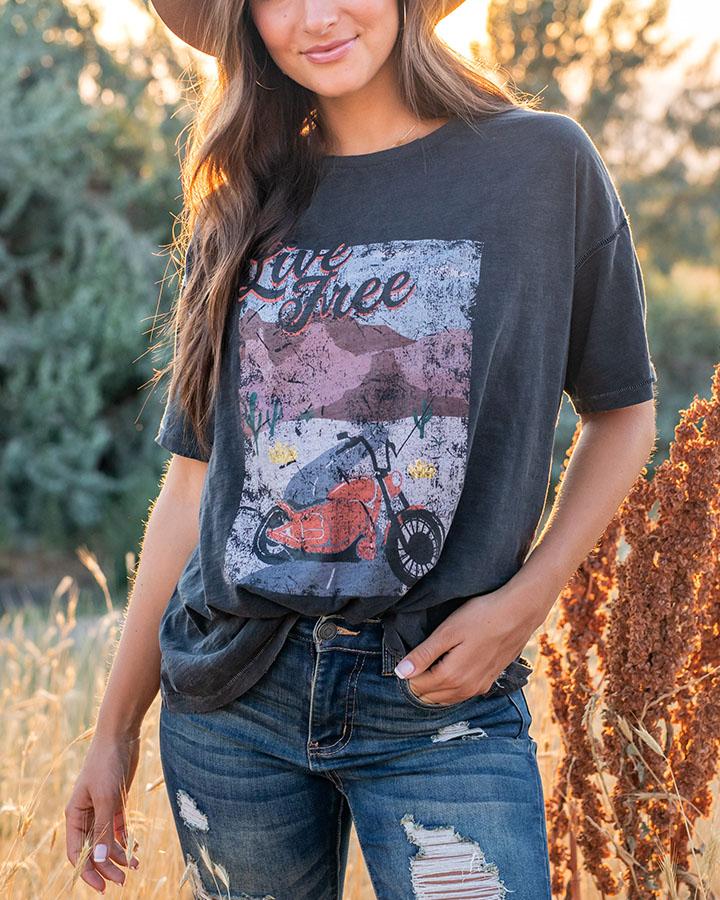 Summer Car Graphic Tee - Grace and Lace