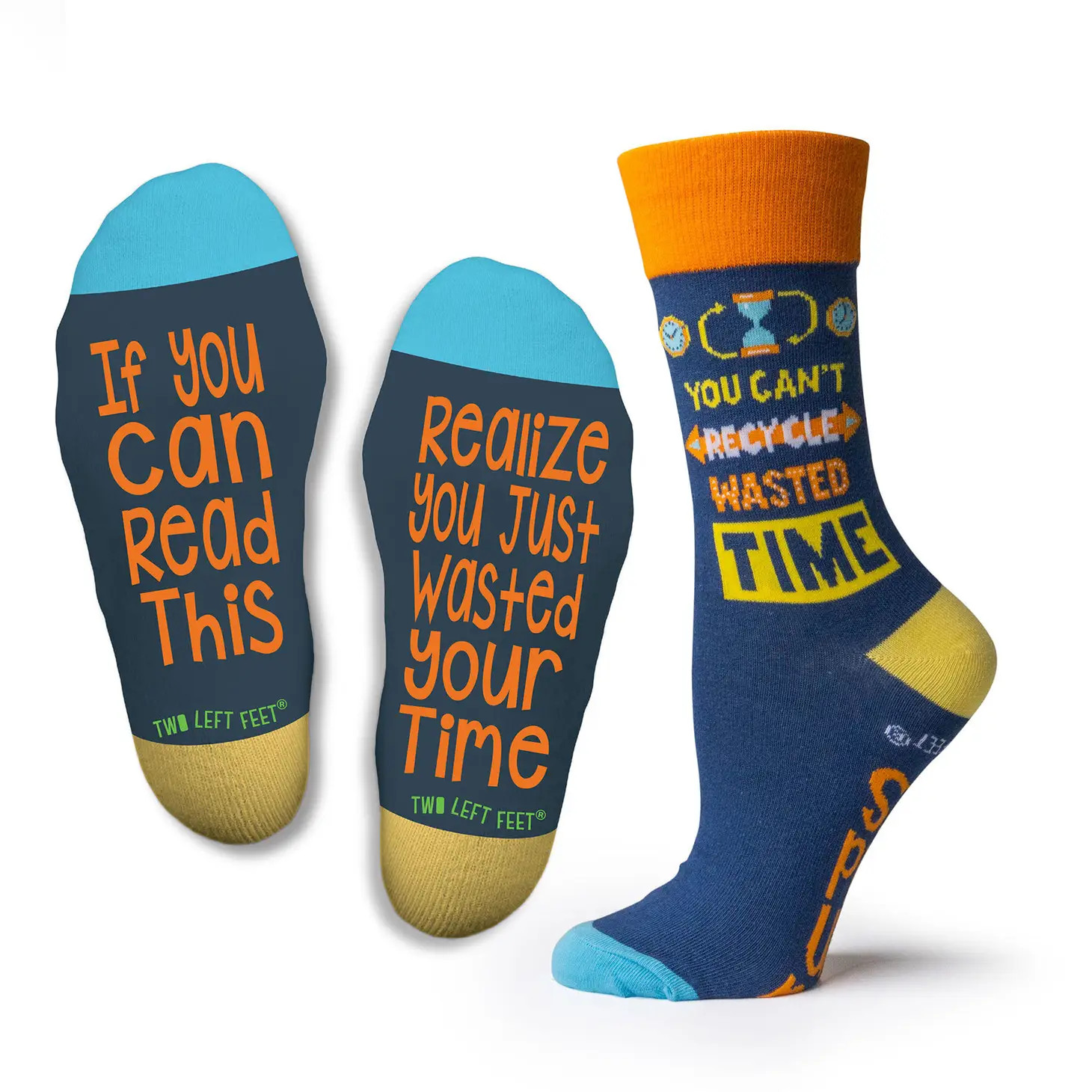 Two Left Feet Women's If You Can Read This Socks Pass The Popcorn