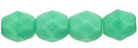 Starman Fire-Polish 4mm : Opaque Turquoise (50pcs)