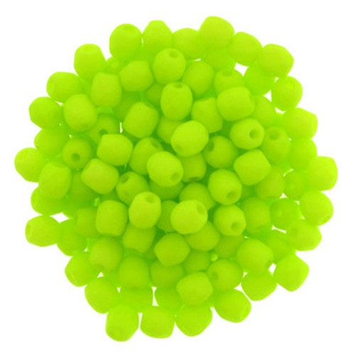 Starman Fire-Polish 3mm : Neon Lime (50pcs)
