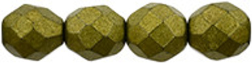 Starman Fire-Polish 8mm : ColorTrends: Saturated Metallic Meadowlark (25pcs)