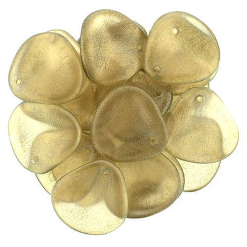 Starman Rose Petals 14 x 13mm : Halo - Linen (25pcs)