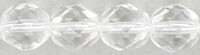 Starman Fire-Polish 8mm : Crystal (25pcs)