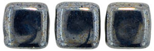 CzechMates Tile 6mm Bead, Hematite - 50pcs