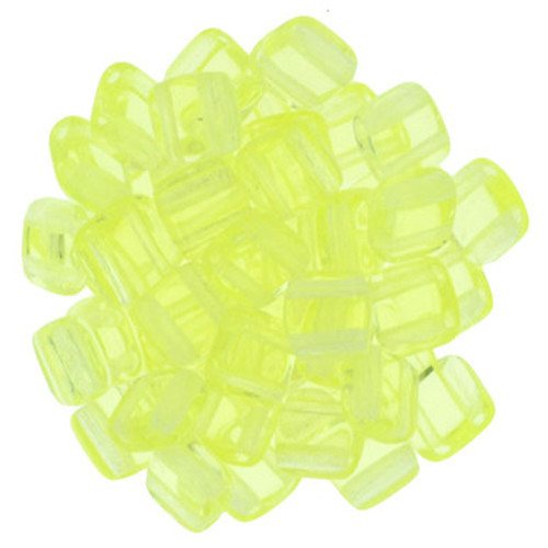 CzechMates Tile 6mm Bead, Jonquil - 50pcs