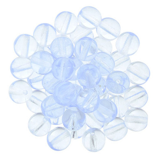 Starman Round Beads 6mm : Lt Sapphire (50pcs)
