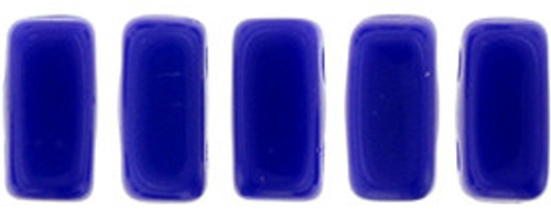 CzechMates Bricks 6 x 3mm Bead, Indigo - 50pcs