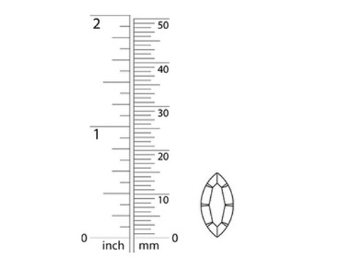 PRESTIGE 4228 15 x 7mm Navette Fancy Stone Light Amber