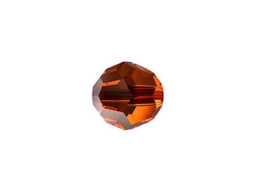 PRESTIGE 5000 4mm Faceted Round Smoked Amber