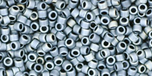 TOHO Treasure #1 (11/0) Opaque Tahitian Pearl (Matte), 2.5-Inch Tube
