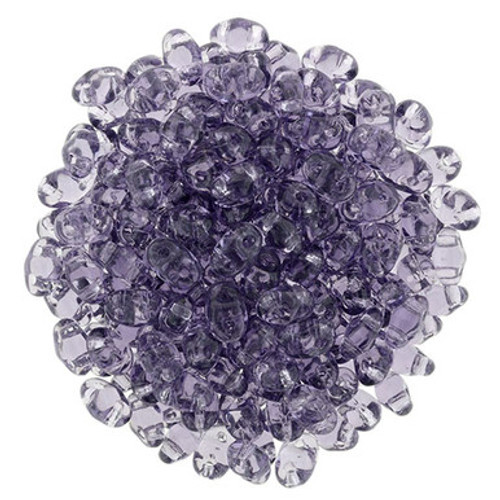 Matubo MiniDuo 4 x 2mm Bead, Lt Tanzanite, 2.5-Inch Tube