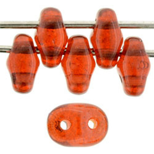 Matubo SuperDuo 5 x 2mm Bead, Hyacinth - Vega, 2.5-Inch Tube