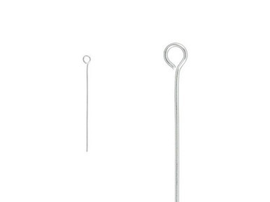 Stainless Steel - Eye Pins 40mm (100pcs)