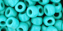 TOHO Round 3/0 Seed Bead Opaque Turquoise, 2.5-Inch Tube