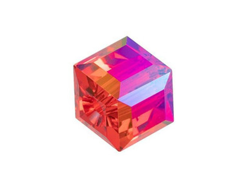 PRESTIGE 5601 8mm Faceted Cube Light Siam Shimmer B