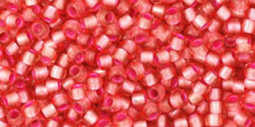 TOHO Round 11/0 Tube 2.5" : Silver-Lined Almond Blossom TOHO Round 11/0 Tube 2.5" : Silver-Lined Almond Blossom