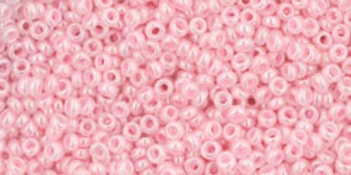 TOHO Round 15/0 Seed Bead Ceylon Innocent Pink, 2.5-Inch Tube TOHO Round 15/0 Seed Bead Ceylon Innocent Pink, 2.5-Inch Tube