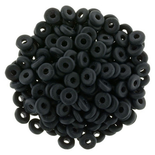 Starman Ring Bead 1/4mm Tube 2.5" : Matte - Jet