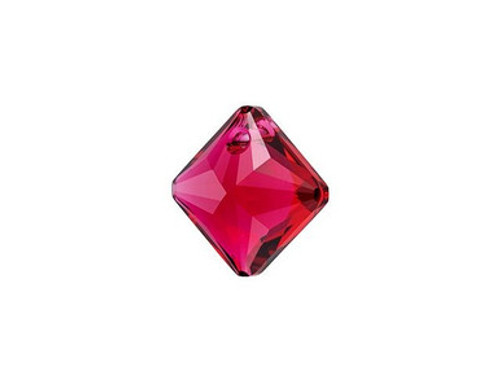 PRESTIGE 6431 12mm Princess Cut Pendant Scarlet