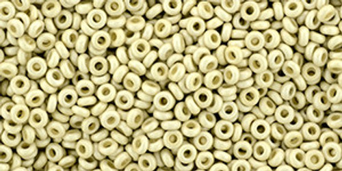 TOHO Demi Round 11/0 Seed Bead Permafinish Galvanized Aluminum (Matte), 2.5-Inch Tube