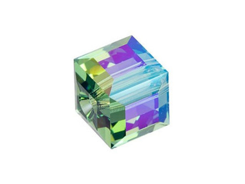 PRESTIGE 5601 8mm Faceted Cube Erinite Shimmer B
