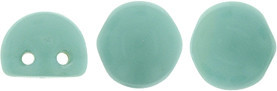 CzechMates Cabochon 7mm Dome-Shaped Bead, Turquoise, 2.5-Inch Tube