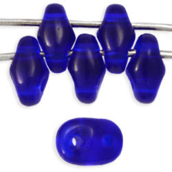 Matubo SuperDuo 5 x 2mm Bead, Cobalt, 2.5-Inch Tube