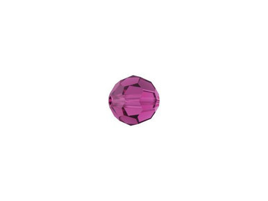 PRESTIGE 5000 4mm Faceted Round Fuchsia