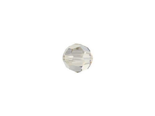 PRESTIGE 5000 4mm Faceted Round Crystal Silver Shade