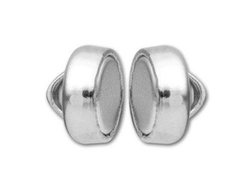 Mag-Lok Crazy Strong 6mm Silver-Plated Magnetic Clasp Mag-Lok Crazy Strong 6mm Silver-Plated Magnetic Clasp