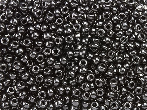 Miyuki Seed Bead 8/0 Tube 5" : Black Opaque