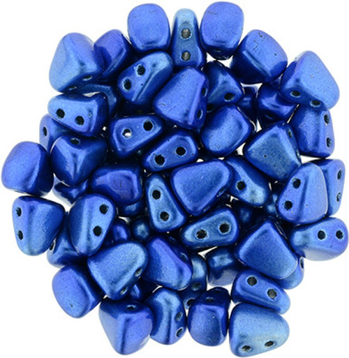 Matubo NIB-BIT 6 x 5mm Bead, Metalust Crown Blue, 2.5-Inch Tube