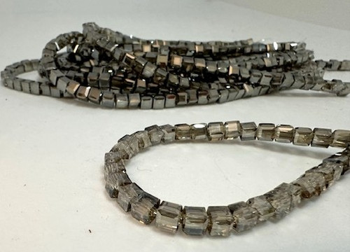 Chinese Glass Chrome Cubes