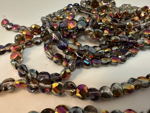 Chinese Glass Coins in Marea AB 6mm