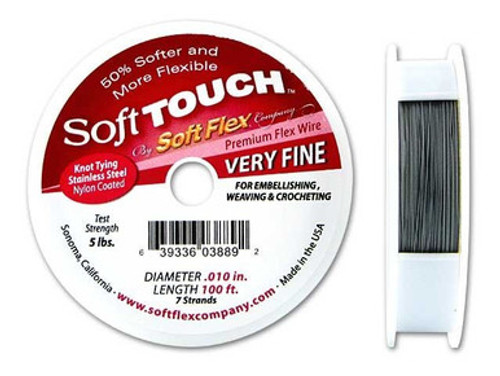 Soft Touch .010 Very Fine 100-Foot (Silver Satin)