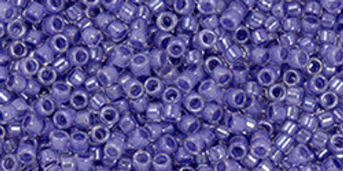 TOHO Treasure #1 (11/0) Lupine Purple-Lined Crystal, 2.5-Inch Tube TOHO Treasure #1 (11/0) Lupine Purple-Lined Crystal, 2.5-Inch Tube
