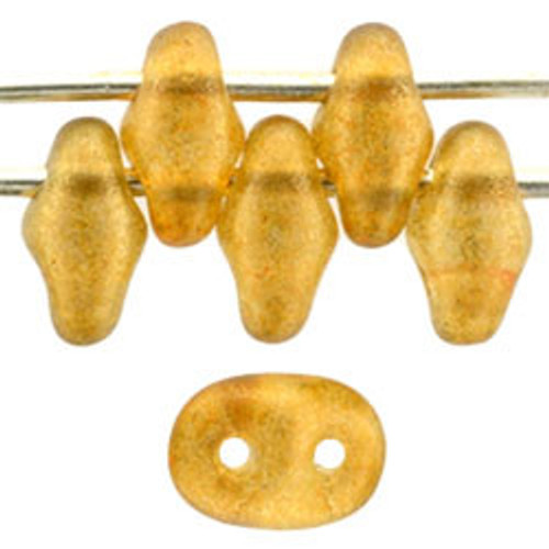 Matubo SuperDuo 5 x 2mm Bead, Halo - Sandalwood, 2.5-Inch Tube Matubo SuperDuo 5 x 2mm Bead, Halo - Sandalwood, 2.5-Inch Tube