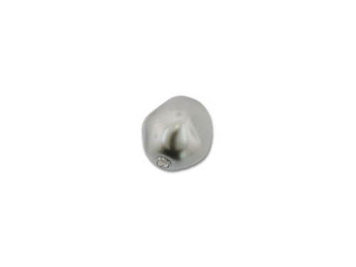 PRESTIGE 5841 8mm Crystal Baroque Round Pearl Dark Grey