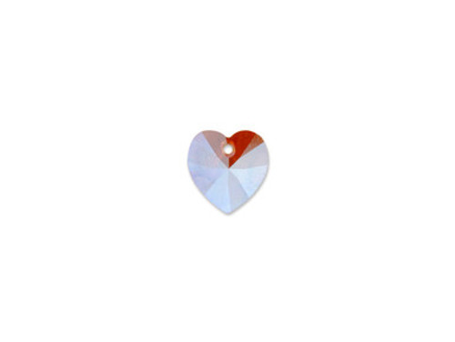PRESTIGE 6228 14mm Heart Pendant Light Rose Shimmer