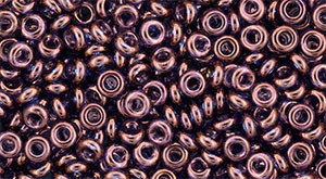 TOHO Demi Round 8/0 Seed Bead Gold-Lustered Amethyst, 2.5-Inch Tube