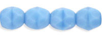 Starman Fire-Polish 4mm : Sky Blue Coral (50pcs)