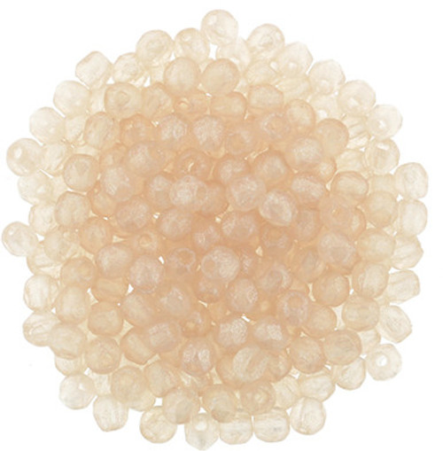 Starman Fire-Polish 2mm : Flash Pearl - Rosaline (50pcs)