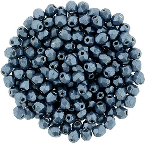 Starman Fire-Polish 3mm : ColorTrends: Saturated Metallic Niagara (50pcs)